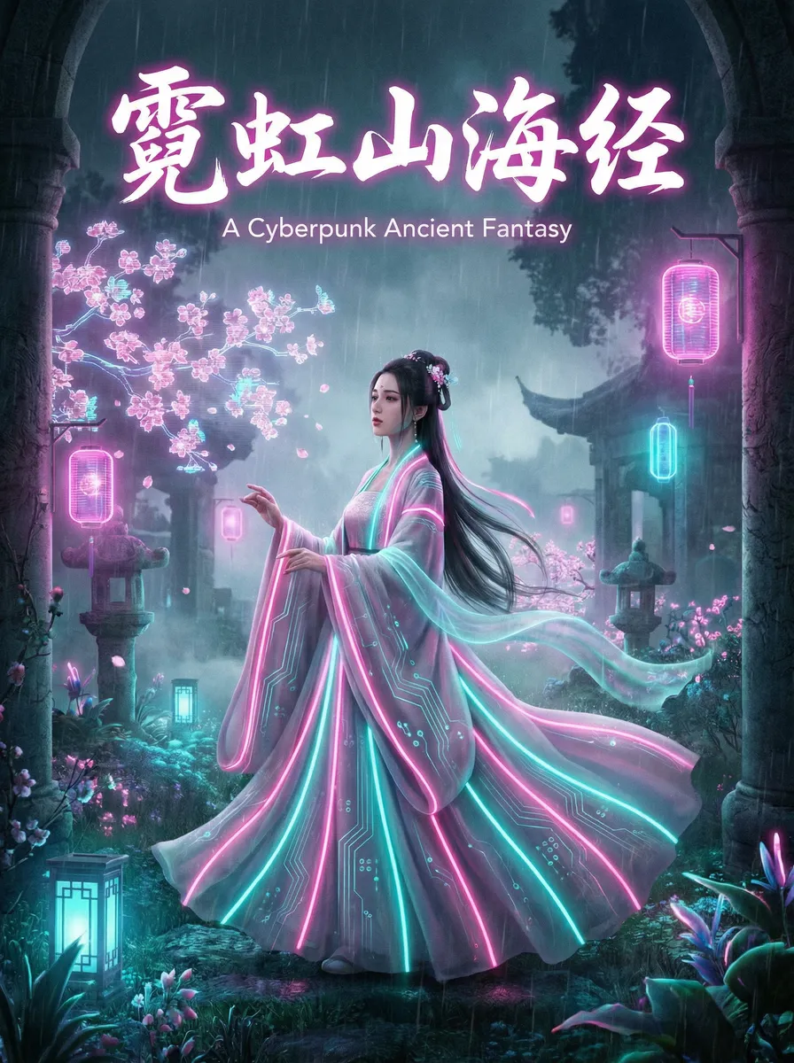 蜜桃视频在线播放 古风奇缘短剧 - 霓虹山海经海报